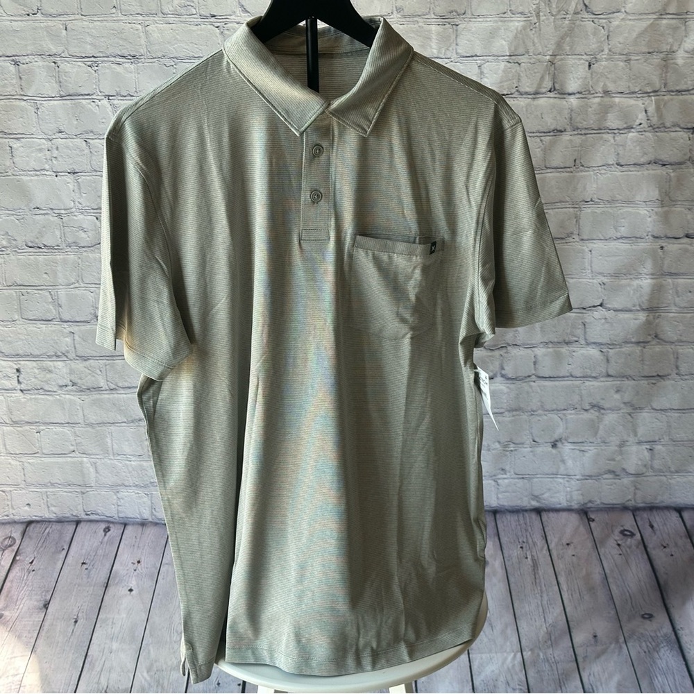 Hurley Men's Polo Shirt - Light Gray